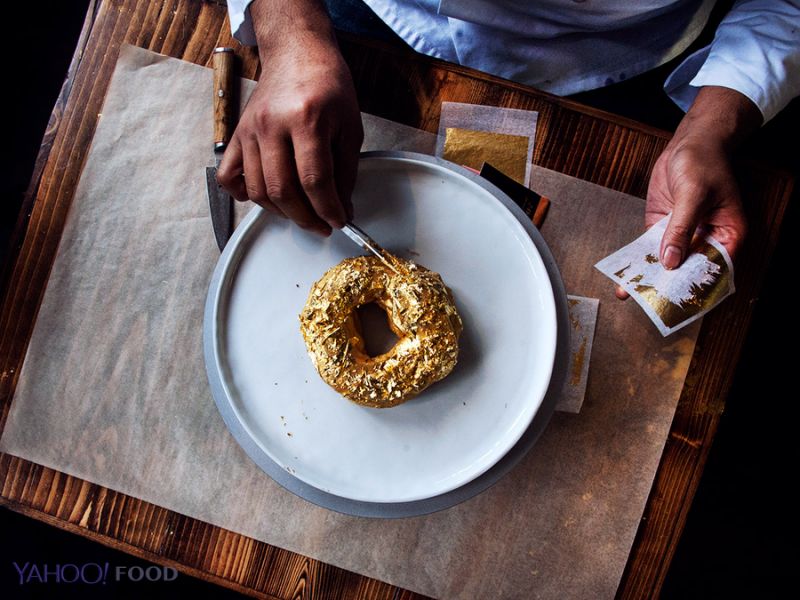gold-ube-donut
