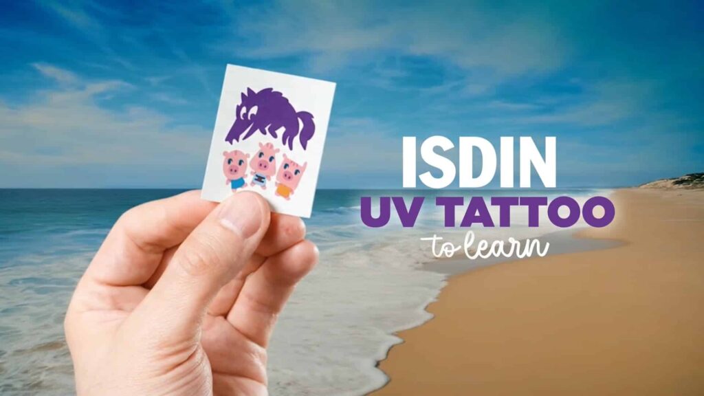 ISDIN UV tattoo