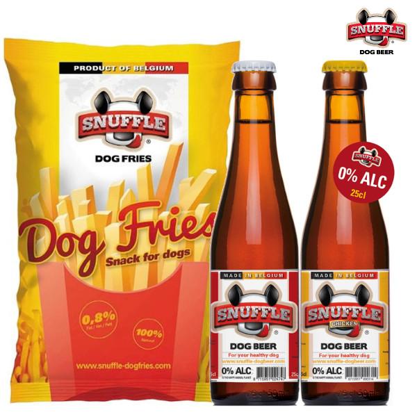 snuffle dog beer dog fries