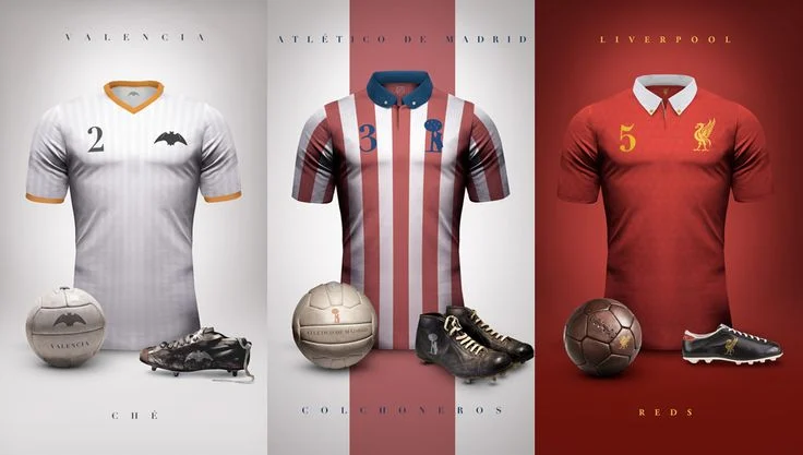 coolligan camisetas futbol vintage
